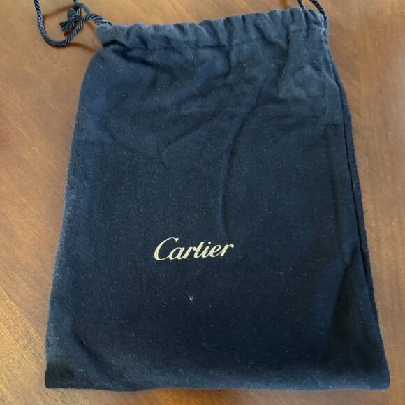 Cartier Jewelry Travel Pouch Carry Case Beige Suede .VIP Gift Item - Picture 7 of 11